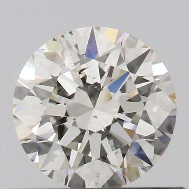 0.50 Carat Round Loose Diamond, J, SI1, Ideal, GIA Certified | Thumbnail
