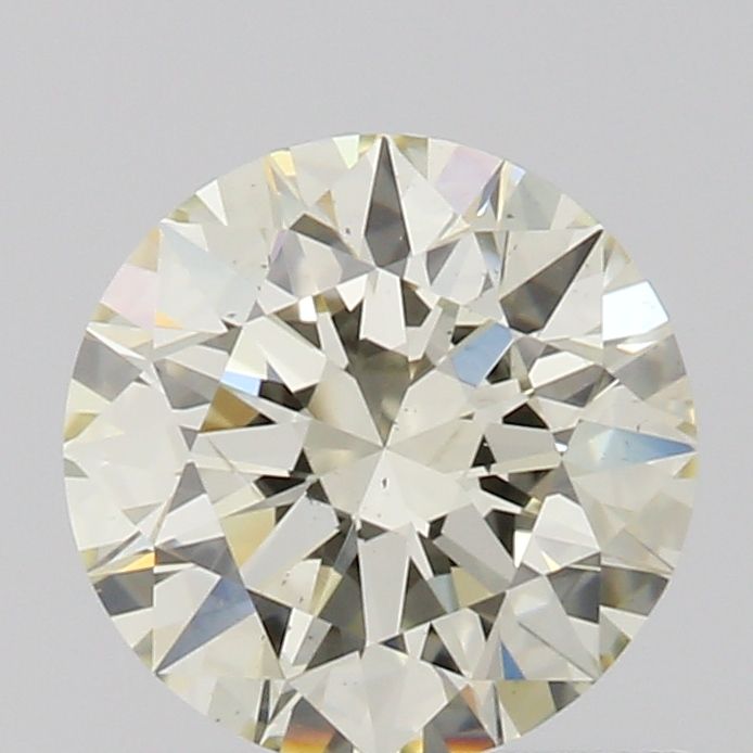 0.71 Carat Round Loose Diamond, N, SI1, Super Ideal, GIA Certified | Thumbnail