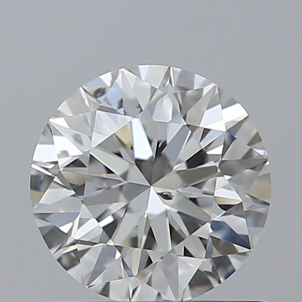 0.65 Carat Round Loose Diamond, H, SI1, Super Ideal, GIA Certified | Thumbnail