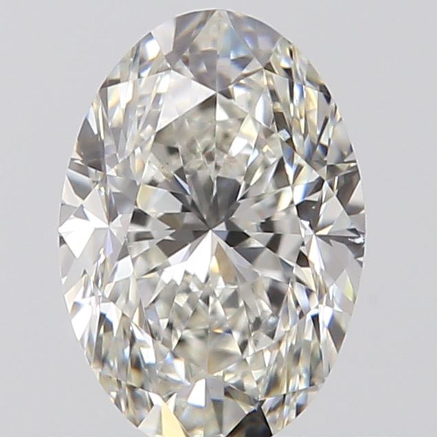 0.50 Carat Oval Loose Diamond, H, VS2, Ideal, GIA Certified
