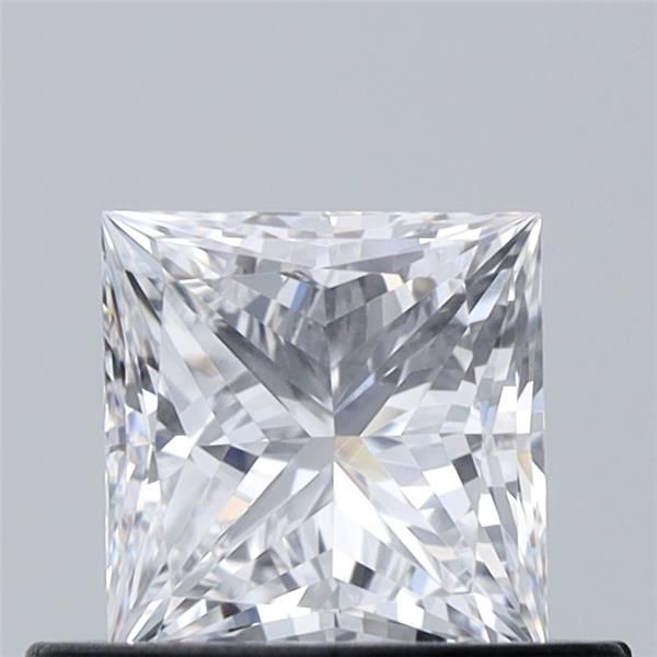 0.50 Carat Princess Loose Diamond, D, VVS2, Super Ideal, GIA Certified