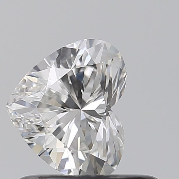 0.51 Carat Heart Loose Diamond, G, VVS1, Super Ideal, GIA Certified