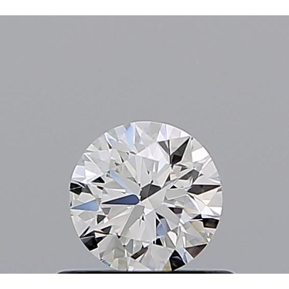 0.41 Carat Round Loose Diamond, F, SI1, Super Ideal, GIA Certified