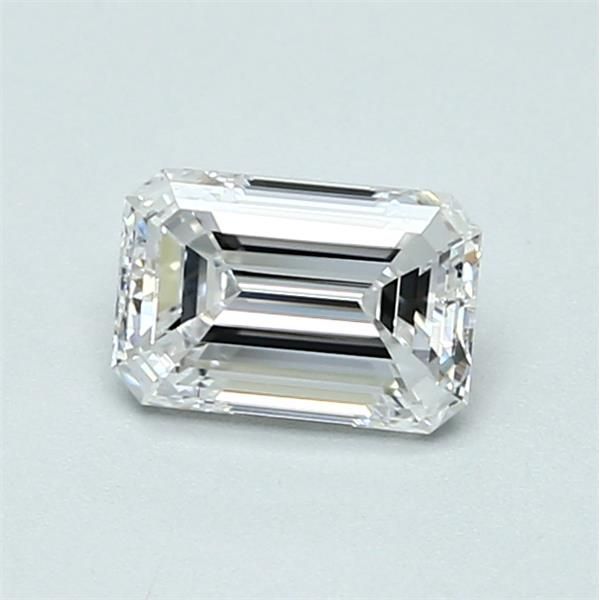 0.70 Carat Emerald Loose Diamond, D, VS1, Ideal, GIA Certified | Thumbnail