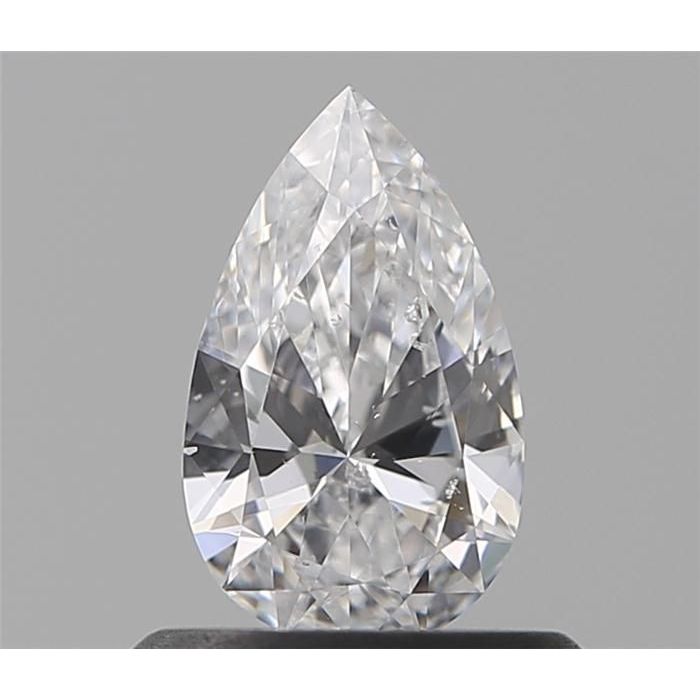 0.50 Carat Pear Loose Diamond, D, SI1, Excellent, GIA Certified