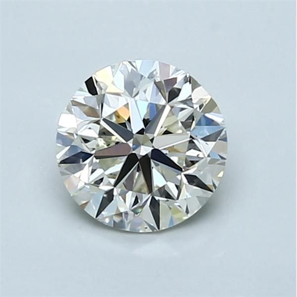 1.03 Carat Round Loose Diamond, K, VS2, Very Good, GIA Certified
