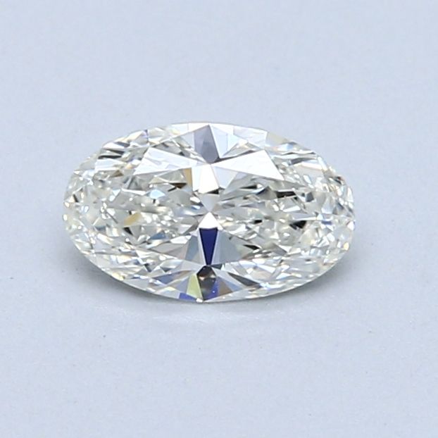 0.53 Carat Oval Loose Diamond, I, VVS1, Ideal, GIA Certified