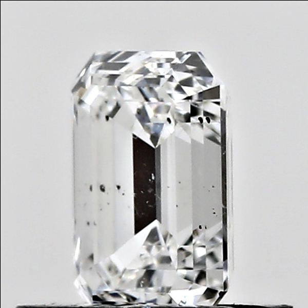 0.52 Carat Emerald Loose Diamond, G, SI1, Super Ideal, GIA Certified | Thumbnail