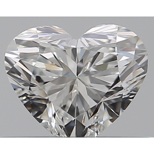 0.33 Carat Heart Loose Diamond, G, VS1, Super Ideal, GIA Certified