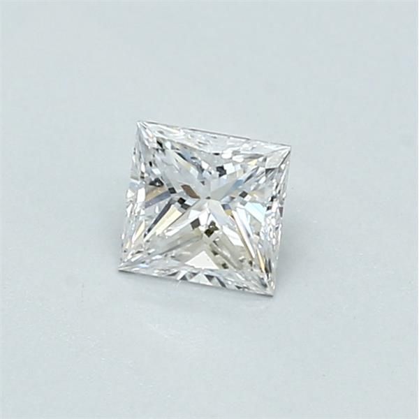 0.32 Carat Princess Loose Diamond, D, SI2, Very Good, GIA Certified | Thumbnail