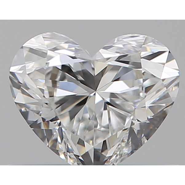 0.43 Carat Heart Loose Diamond, F, VS1, Super Ideal, GIA Certified | Thumbnail