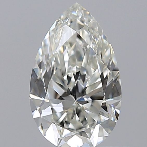 0.52 Carat Pear Loose Diamond, I, VVS1, Super Ideal, GIA Certified