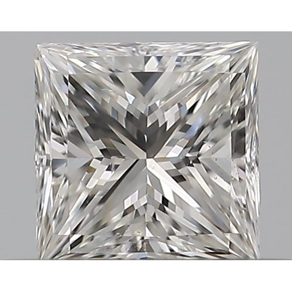 0.30 Carat Princess Loose Diamond, F, SI1, Very Good, GIA Certified | Thumbnail