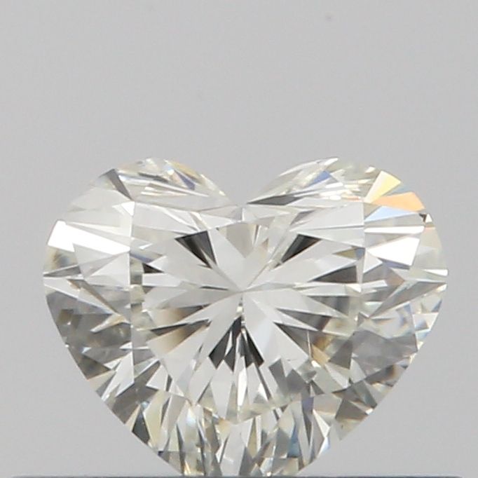 0.32 Carat Heart Loose Diamond, J, VS1, Excellent, GIA Certified | Thumbnail
