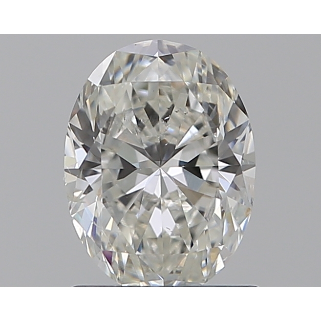 1.01 Carat Oval Loose Diamond, H, SI2, Ideal, GIA Certified | Thumbnail