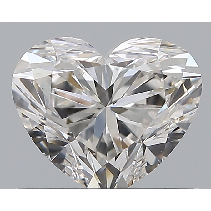 0.72 Carat Heart Loose Diamond, H, VS1, Ideal, GIA Certified | Thumbnail
