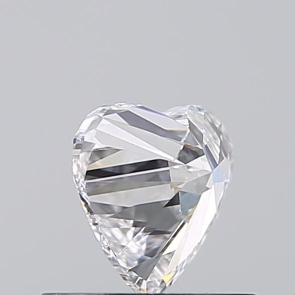 0.52 Carat Heart Loose Diamond, D, VVS2, Super Ideal, GIA Certified | Thumbnail
