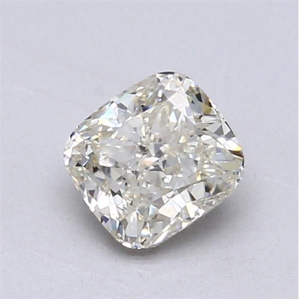 0.90 Carat Cushion Loose Diamond, J, SI2, Excellent, GIA Certified
