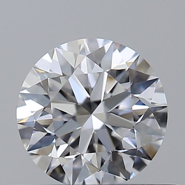 0.37 Carat Round Loose Diamond, D, VS2, Super Ideal, GIA Certified