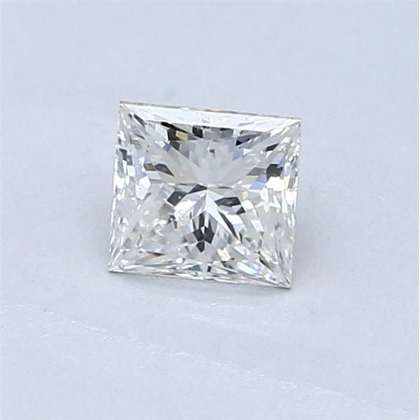 0.56 Carat Princess Loose Diamond, H, SI1, Super Ideal, GIA Certified | Thumbnail