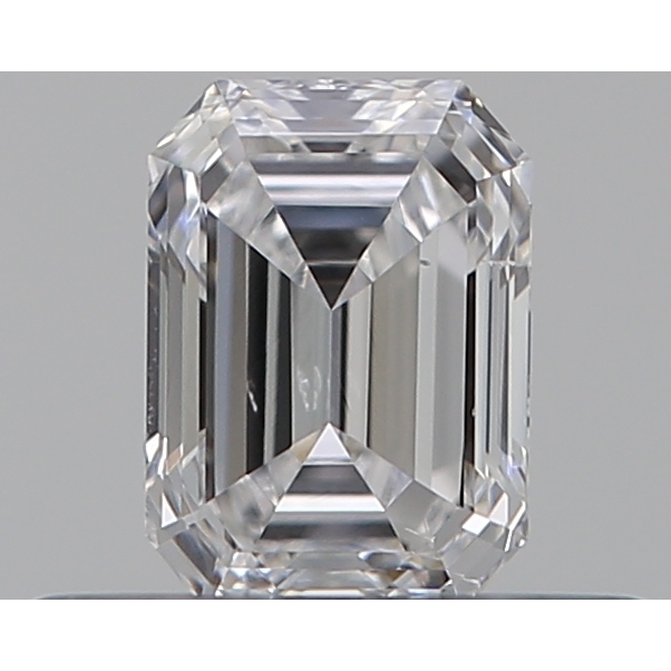 0.32 Carat Emerald Loose Diamond, D, SI1, Excellent, GIA Certified
