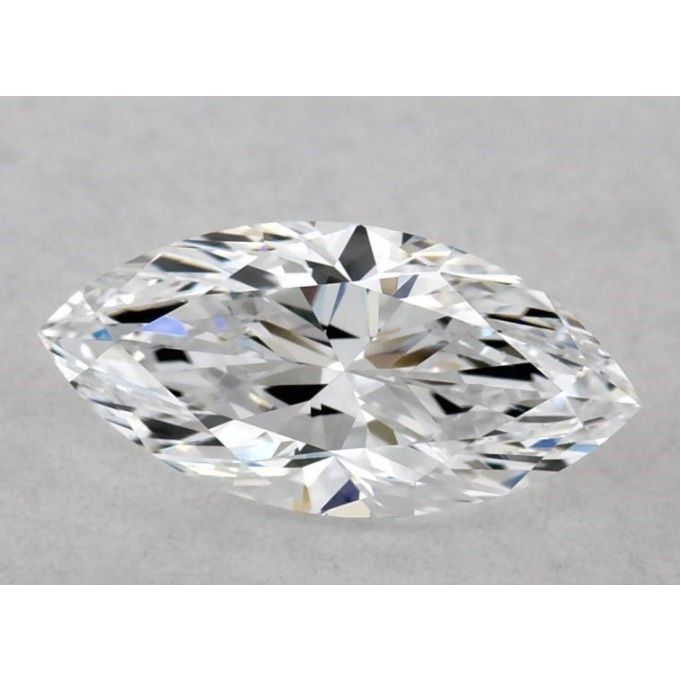 0.50 Carat Marquise Loose Diamond, D, VVS1, Ideal, GIA Certified | Thumbnail