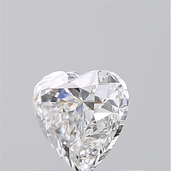 0.52 Carat Heart Loose Diamond, F, VVS1, Super Ideal, GIA Certified | Thumbnail