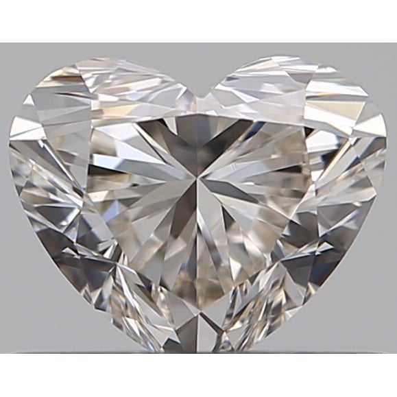 0.42 Carat Heart Loose Diamond, K, VS1, Super Ideal, GIA Certified | Thumbnail