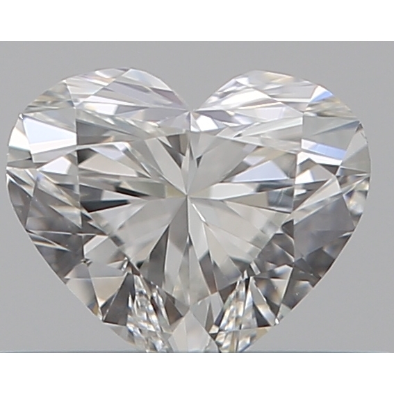 0.34 Carat Heart Loose Diamond, G, VS2, Ideal, GIA Certified | Thumbnail