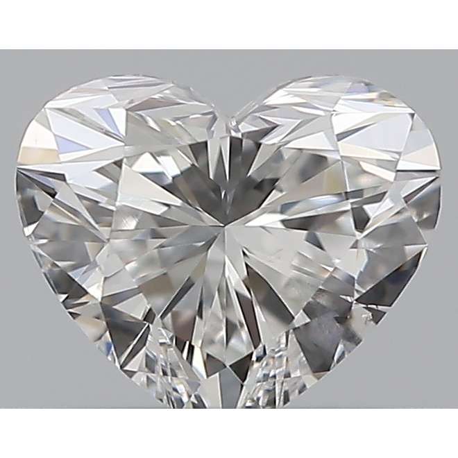 0.40 Carat Heart Loose Diamond, F, VS2, Super Ideal, GIA Certified | Thumbnail