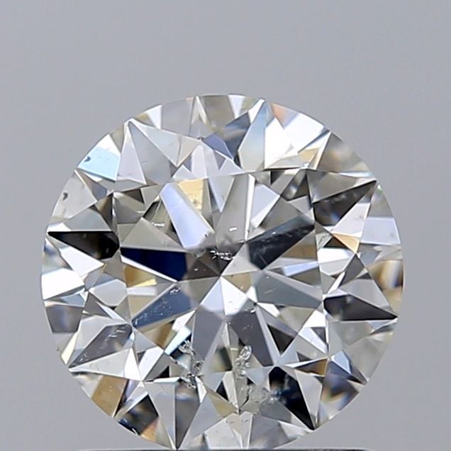 1.04 Carat Round Loose Diamond, I, SI2, Super Ideal, GIA Certified