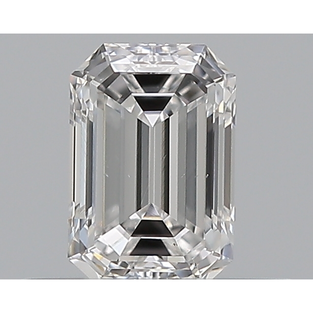 0.33 Carat Emerald Loose Diamond, D, VS2, Excellent, GIA Certified