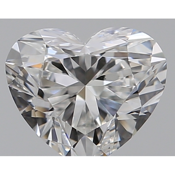 0.42 Carat Heart Loose Diamond, G, VS1, Super Ideal, GIA Certified