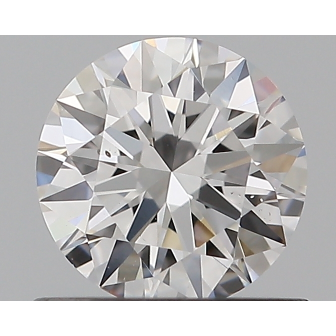 0.56 Carat Round Loose Diamond, D, SI1, Super Ideal, GIA Certified | Thumbnail