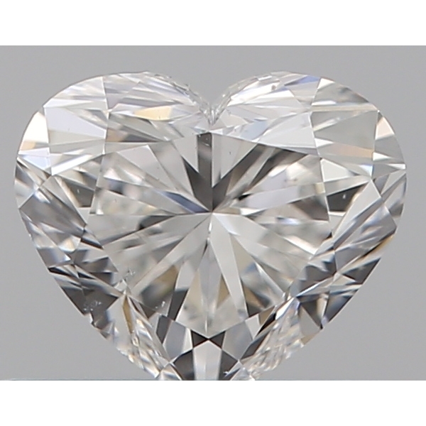 0.41 Carat Heart Loose Diamond, F, VS2, Super Ideal, GIA Certified