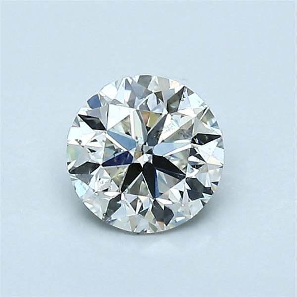 0.72 Carat Round Loose Diamond, J, SI2, Ideal, GIA Certified | Thumbnail