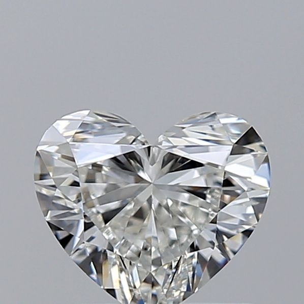 0.59 Carat Heart Loose Diamond, H, VS1, Super Ideal, GIA Certified