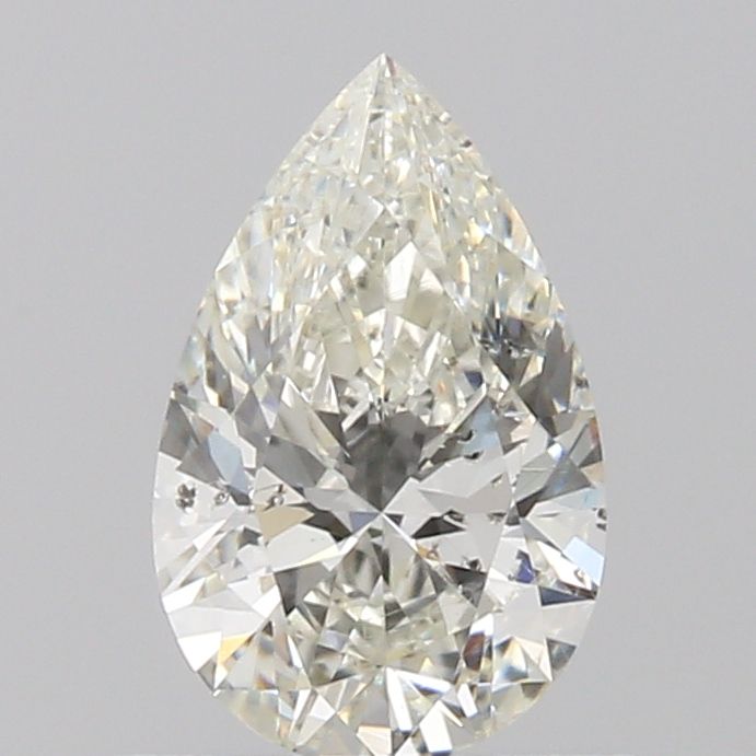 0.54 Carat Pear Loose Diamond, I, SI2, Ideal, GIA Certified | Thumbnail