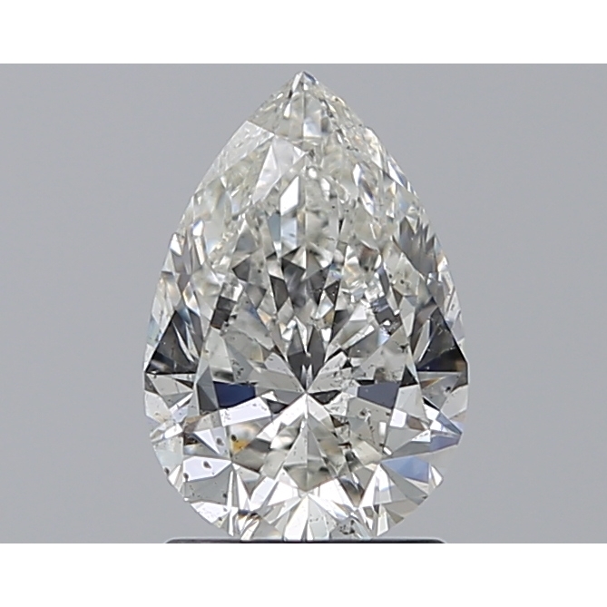 1.51 Carat Pear Loose Diamond, H, SI2, Ideal, GIA Certified | Thumbnail