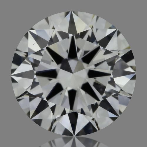 0.40 Carat Round Loose Diamond, F, VVS2, Excellent, GIA Certified | Thumbnail