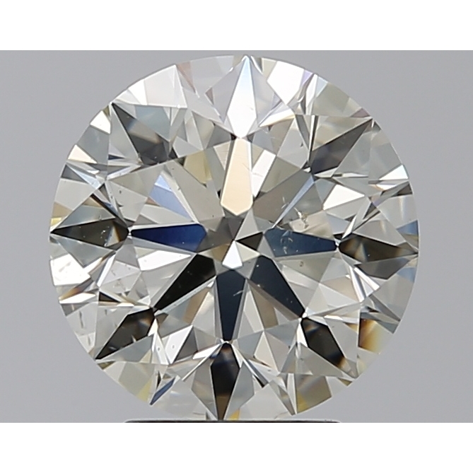 3.01 Carat Round Loose Diamond, L, SI1, Super Ideal, GIA Certified | Thumbnail