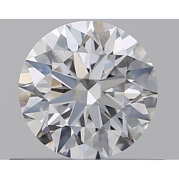 0.55 Carat Round Loose Diamond, D, IF, Super Ideal, GIA Certified