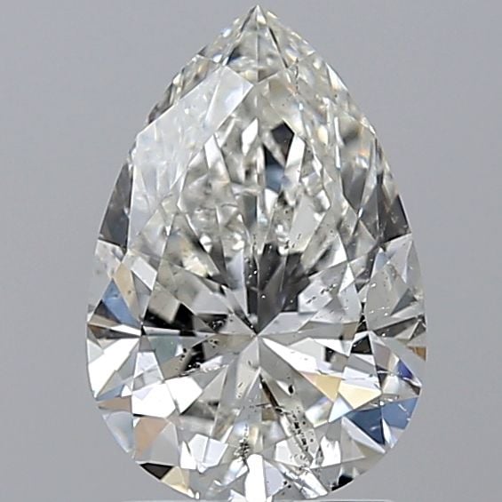 1.70 Carat Pear Loose Diamond, H, SI2, Ideal, GIA Certified