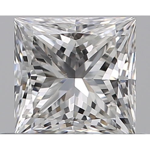 0.50 Carat Princess Loose Diamond, G, SI1, Super Ideal, GIA Certified