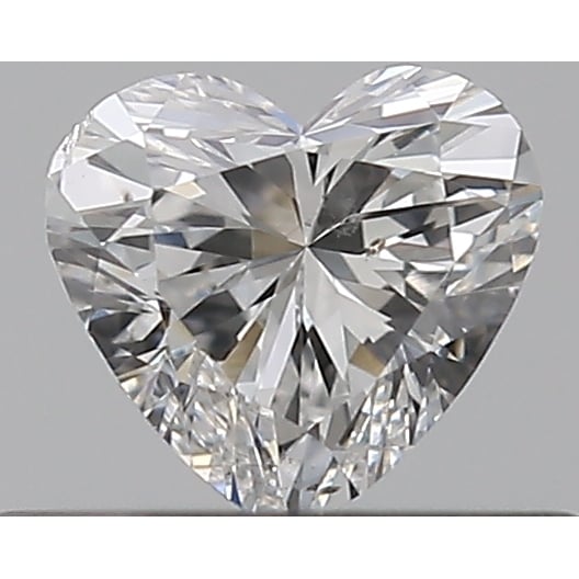 0.29 Carat Heart Loose Diamond, E, SI1, Excellent, GIA Certified | Thumbnail