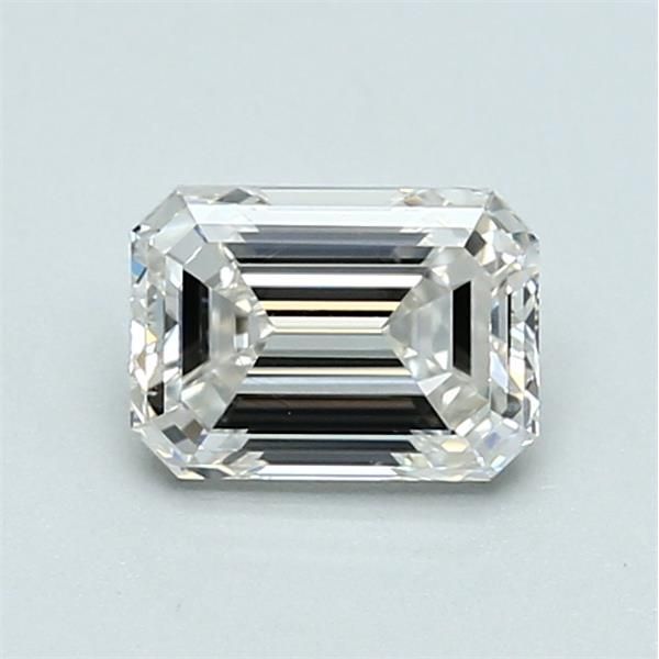 1.06 Carat Emerald Loose Diamond, H, VVS1, Ideal, GIA Certified | Thumbnail