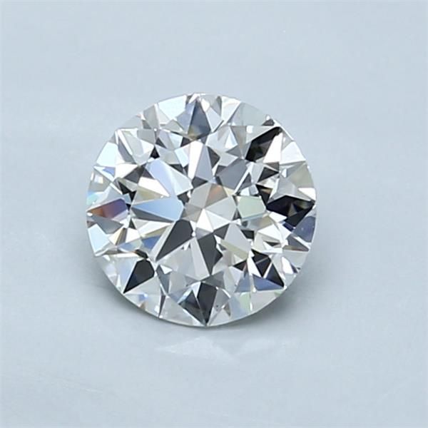 0.77 Carat Round Loose Diamond, E, VVS1, Super Ideal, GIA Certified