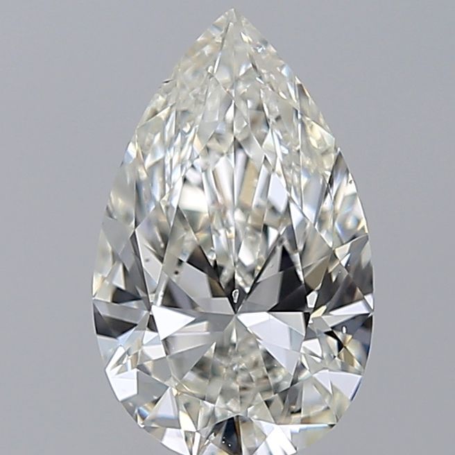 0.96 Carat Pear Loose Diamond, I, SI1, Super Ideal, GIA Certified | Thumbnail