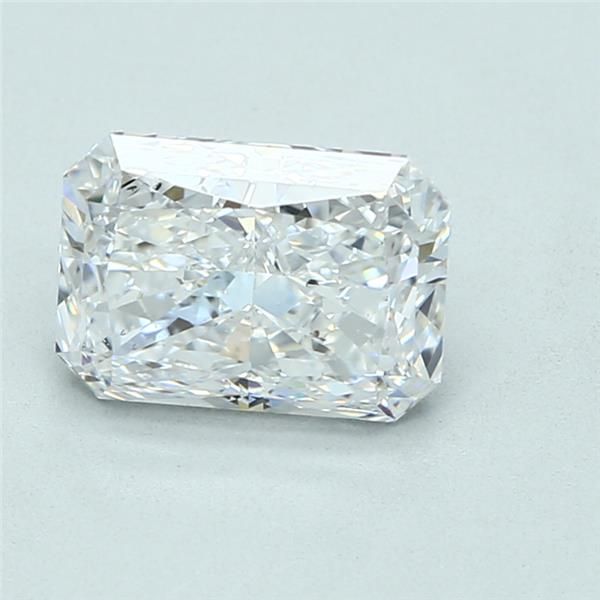 2.01 Carat Radiant Loose Diamond, D, SI1, Ideal, GIA Certified