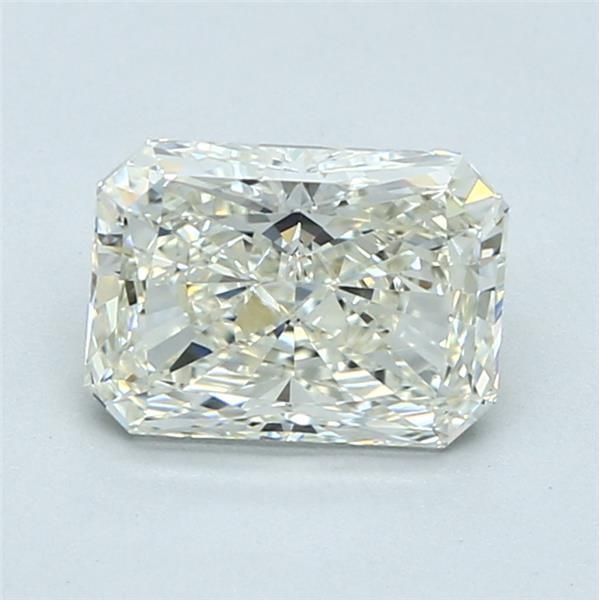 1.51 Carat Radiant Loose Diamond, K, VS2, Super Ideal, GIA Certified